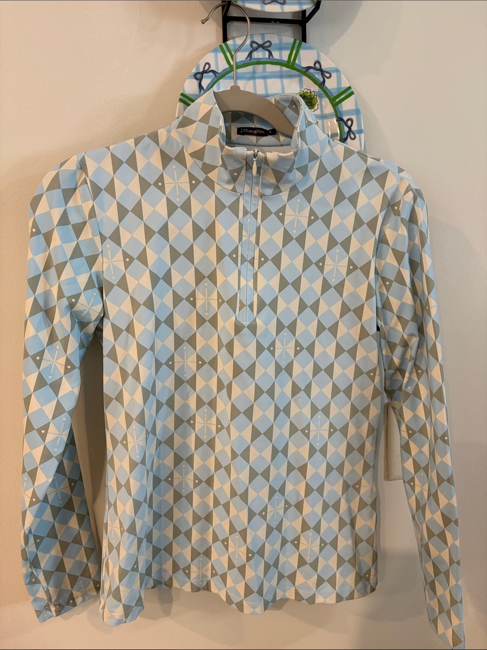 J MCLAUGHLIN QUARTER ZIP TOP